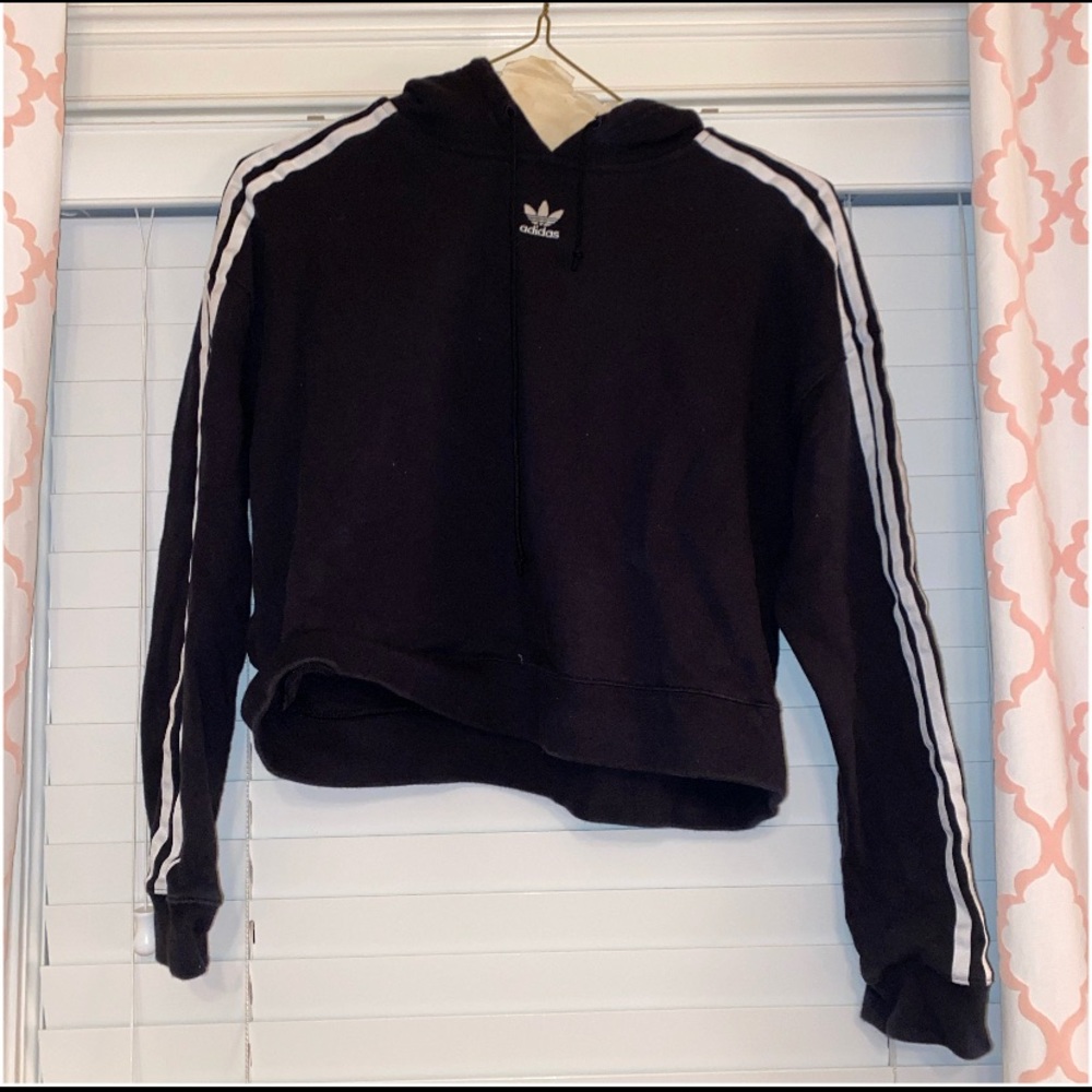Adidas cropped hoodie